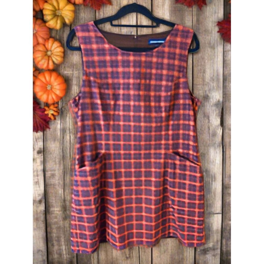 Princess Highway Plaid Shift Dress